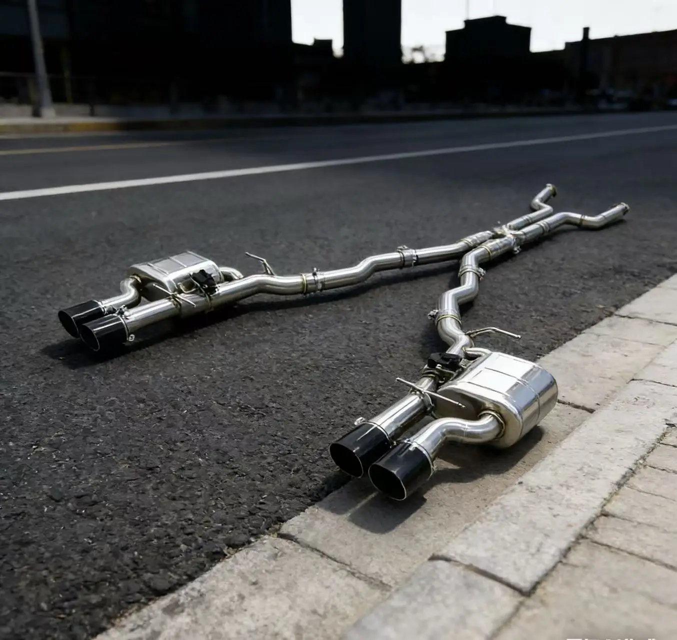 

PRO for BMW M5 M6 E60 E61 E63 Catback Exhaust Pipe Stainless Steel Muffler With Valve High Quality Auto Performance Tuning Parts