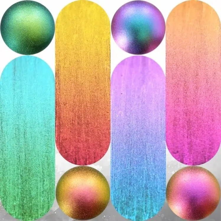 Bulk Super Shifting chameleon Pigment Hypershift /Chromaflair color shift car paint pigment powder