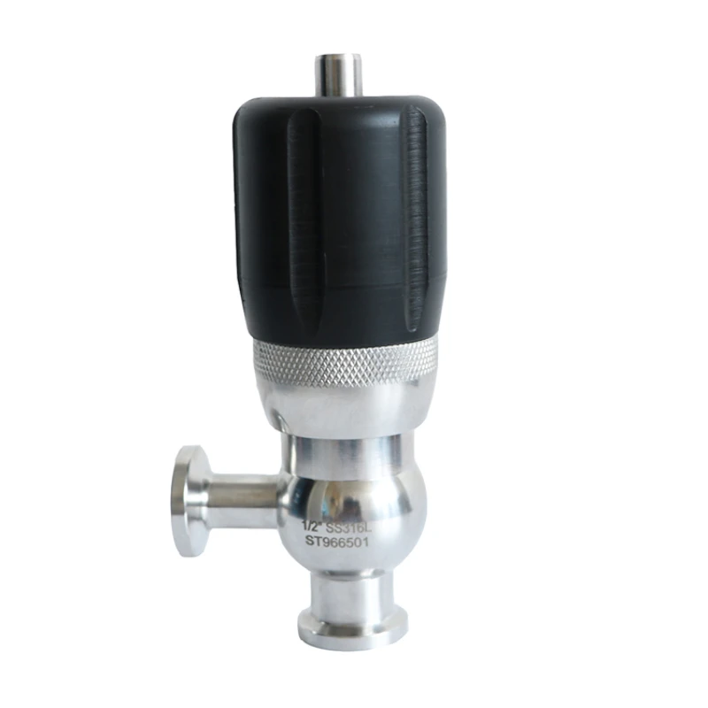 

Sanitary Mini Pressure Overflow Safety Valve with TC end