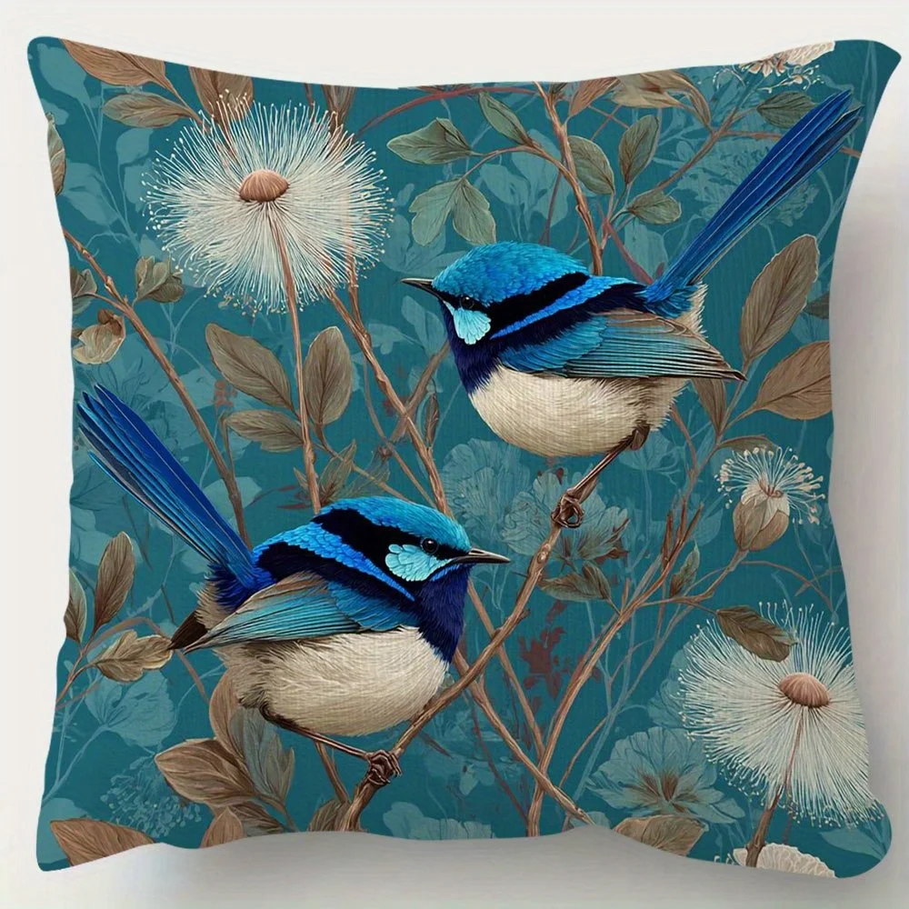 Double Sided Fairy Chick in Hampton Colors Soft Throw Pillow Cover for Traditional Home and Office Decor