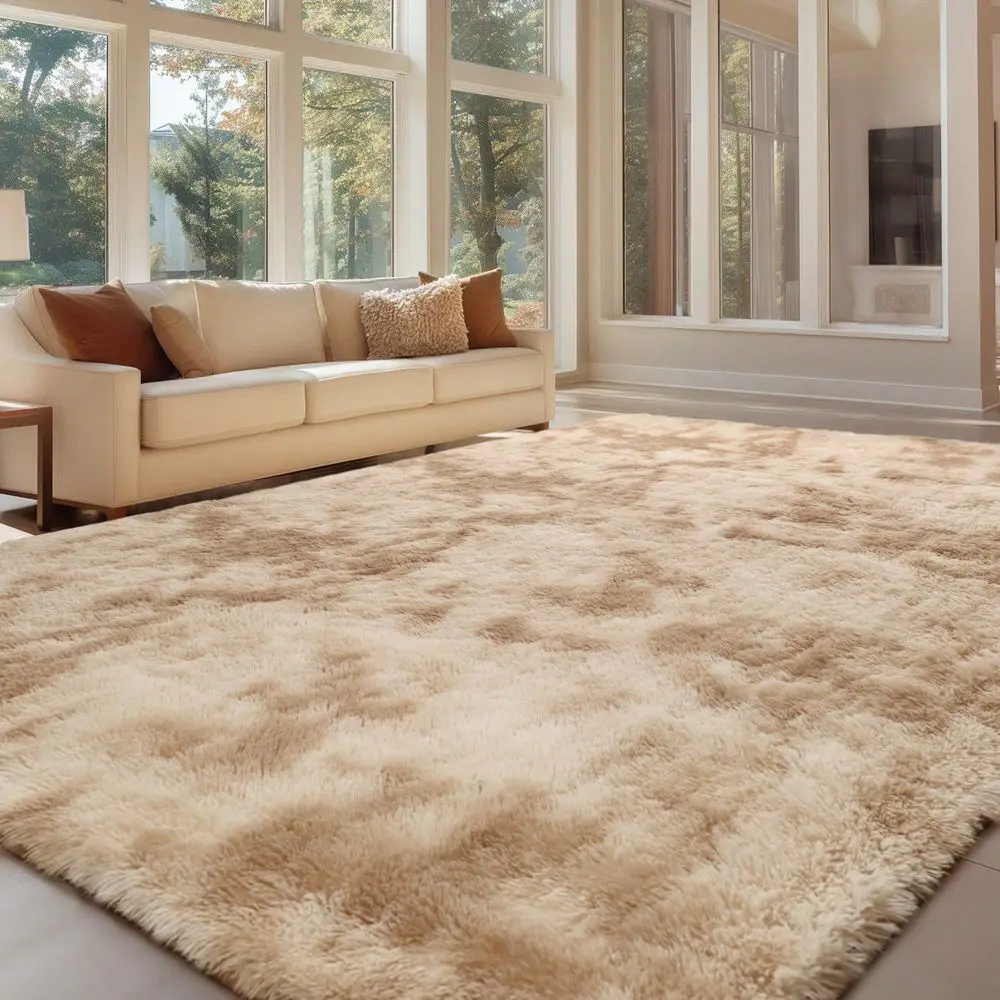 

Large Size Fluffy Rugs, NonSlip Soft Shaggy Floor Carpet Mats Rugs For Room Decor, Washable Nonslip Modern Area Rug, Modernstyl
