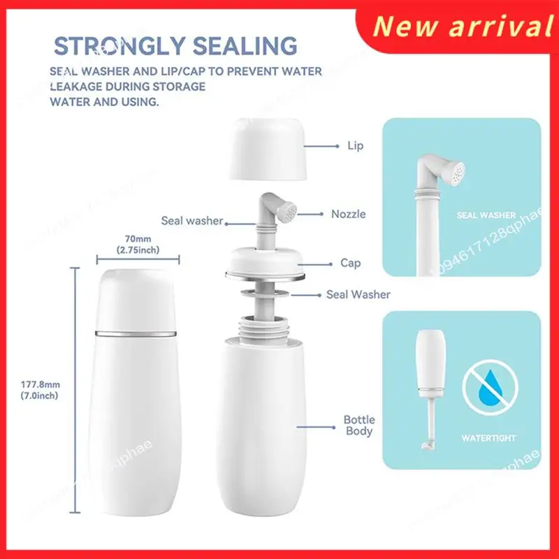 Botella ginecológica portátil N89R para elementos esenciales posparto, cuidado femenino, lavadora para mamá, limpieza de recuperación perineal