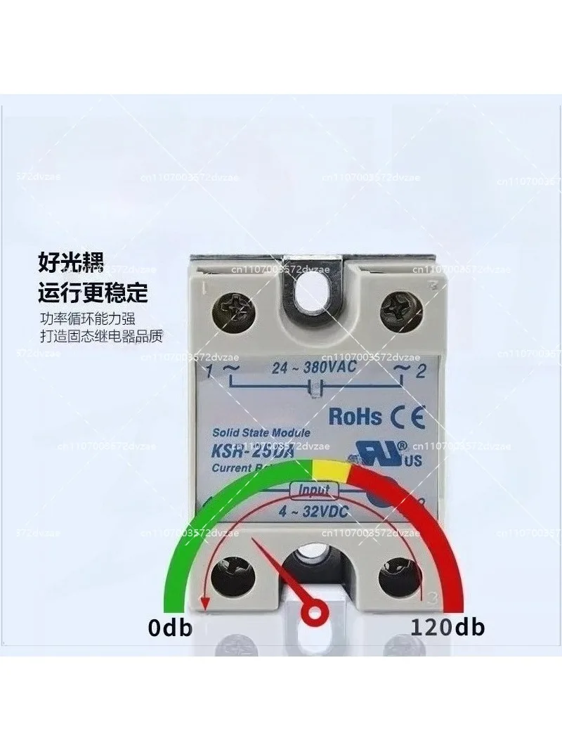For Single Phase Solid State Relay KSR-25DA 40DA 75DA 40DAE H