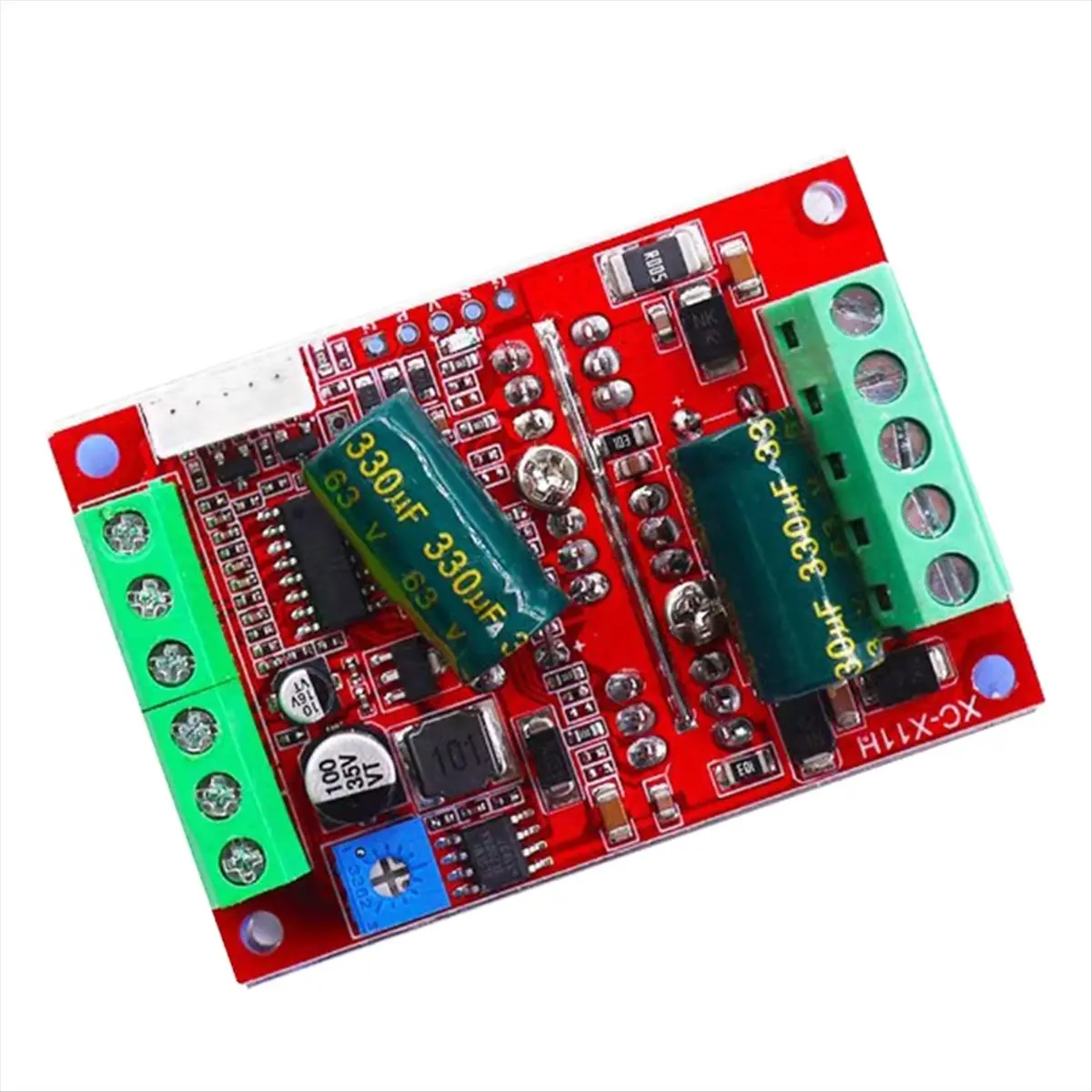 【50% OFF】DC 6-60V 16A 400W 3 Phases Hall Brushless Motor Controller Board BLDC PWM PLC Driver Module