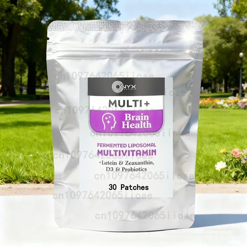 

30 патчей Липосомальный мозг для памяти и фокусировки Трансмические патчи — поддержка памяти, фокусировки и старения