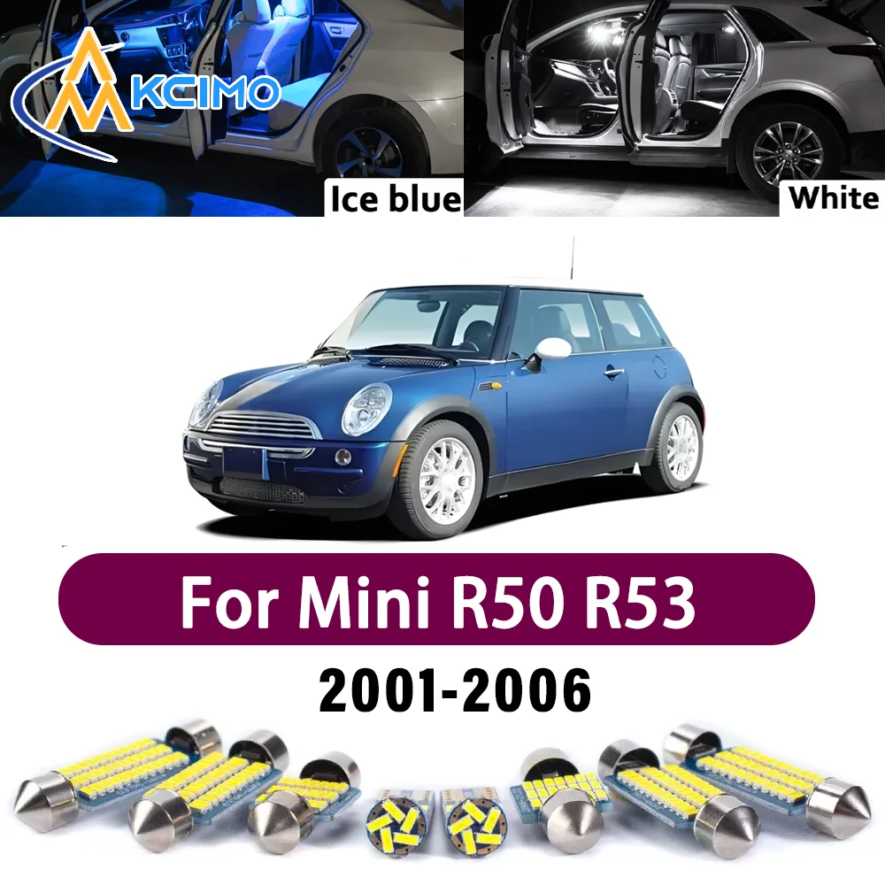 

High-Quality Light Bulb For Mini R50 R53 2001-2006 Premium Easy Install Bright LED Interior Dome Map Trunk Bright Mirror Lights