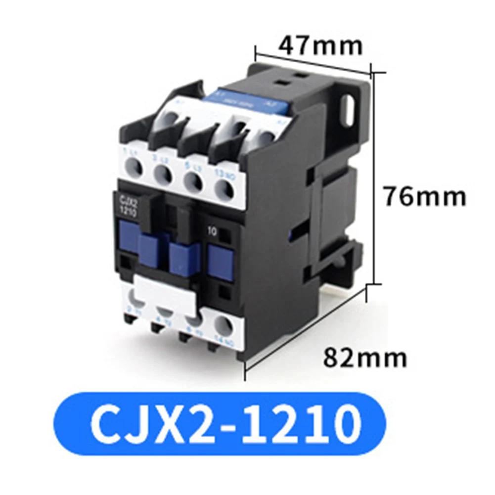 As Show AC Contactor AC220V Coil Voltage 1 Million Electrical Cycles 10 Million Mechanical Cycles For Household Use