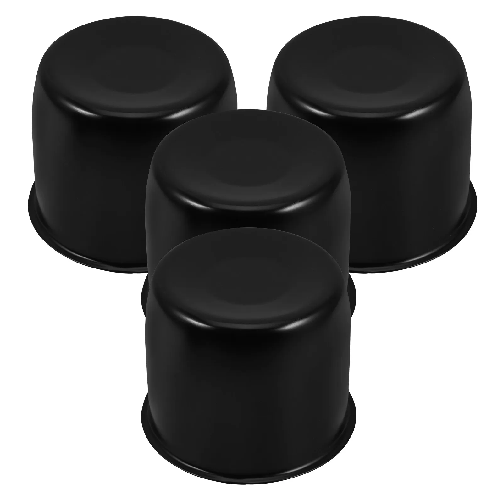 

4Pcs Trailer Wheel Hub Dust Caps Metal Material Easy Install 108Mm Diameter Hub Covers Bearing Protection Steel Rim Covers