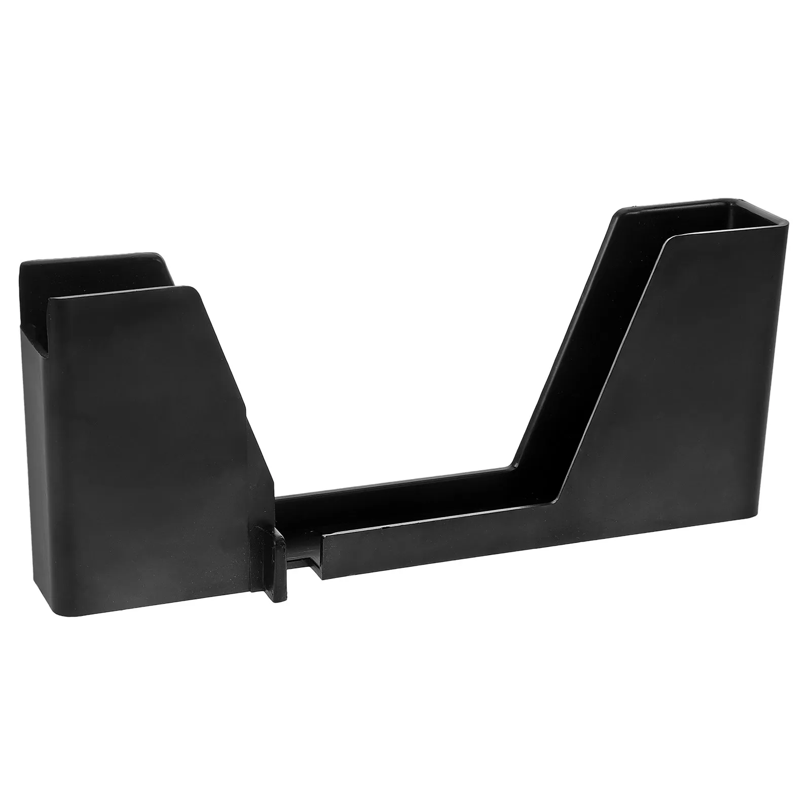 Raffle Tickets Storage Box Black Multifunctional Holder for Game Machines Roll Ticket Dispenser Organizer Container