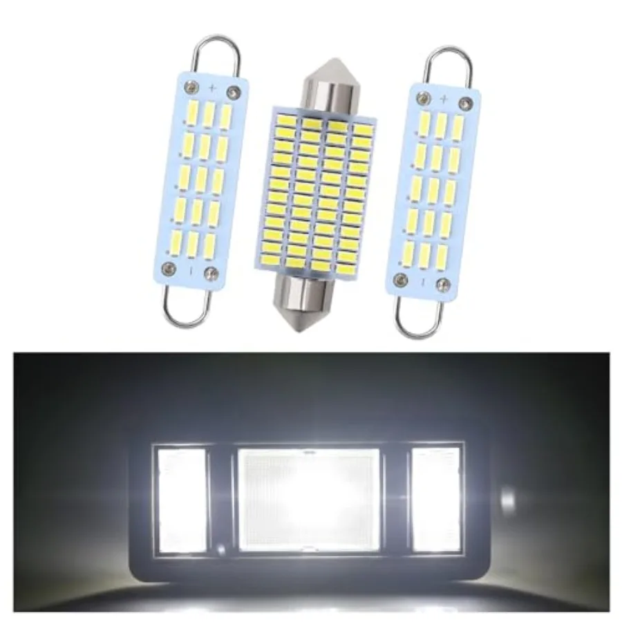 Interior LED Replacement Compatible with K1500 K2500 C1500 C2500 1988-2000, Chevy Silverado GMC Sierra 1988-1998 Pickup Truck 6