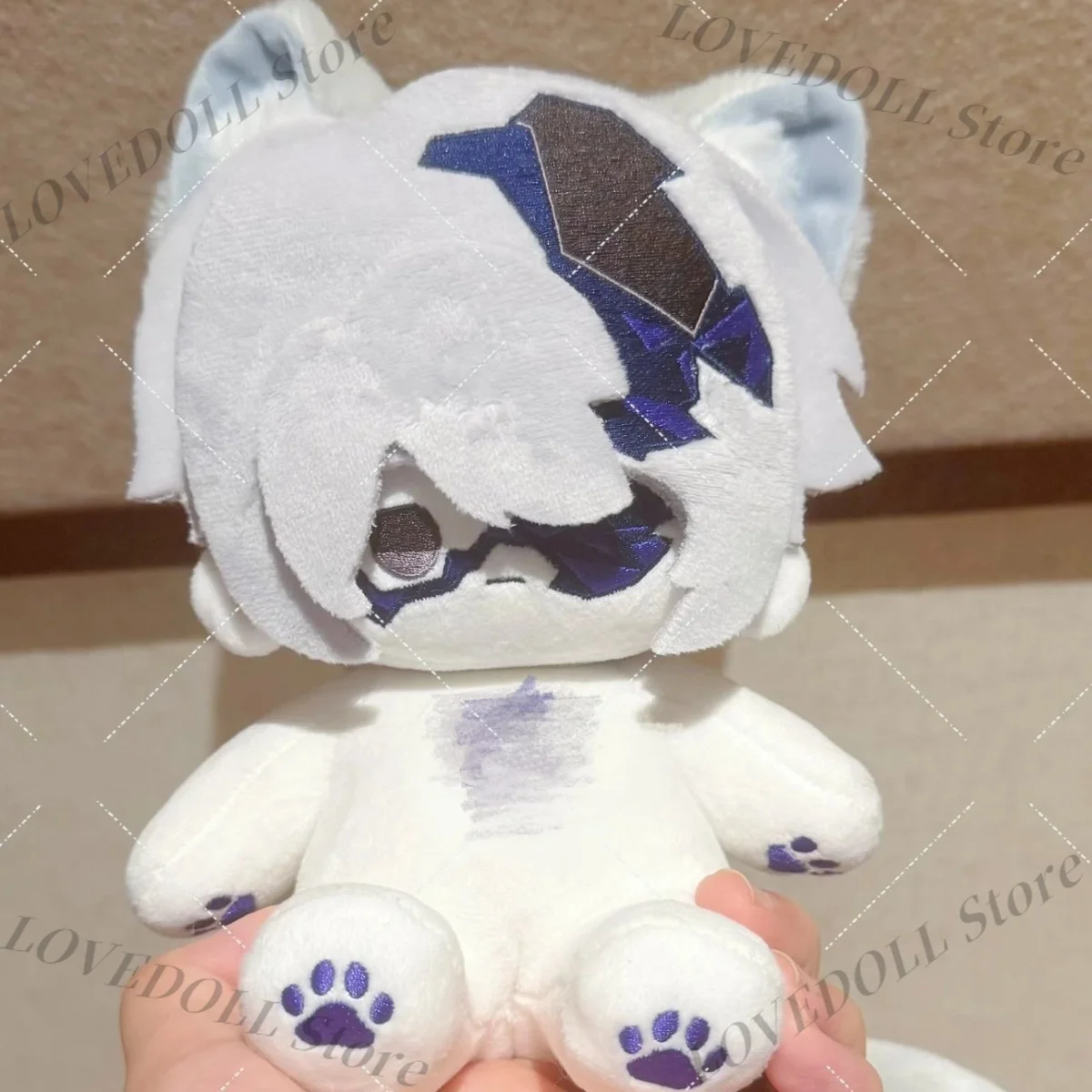 

20 см аниме Khaslana Honkai: Star Rail Kawaii косплей мягкая хлопковая кукла тело со скелетом мультфильм DIY сменный костюм игрушечные фигурки подарок