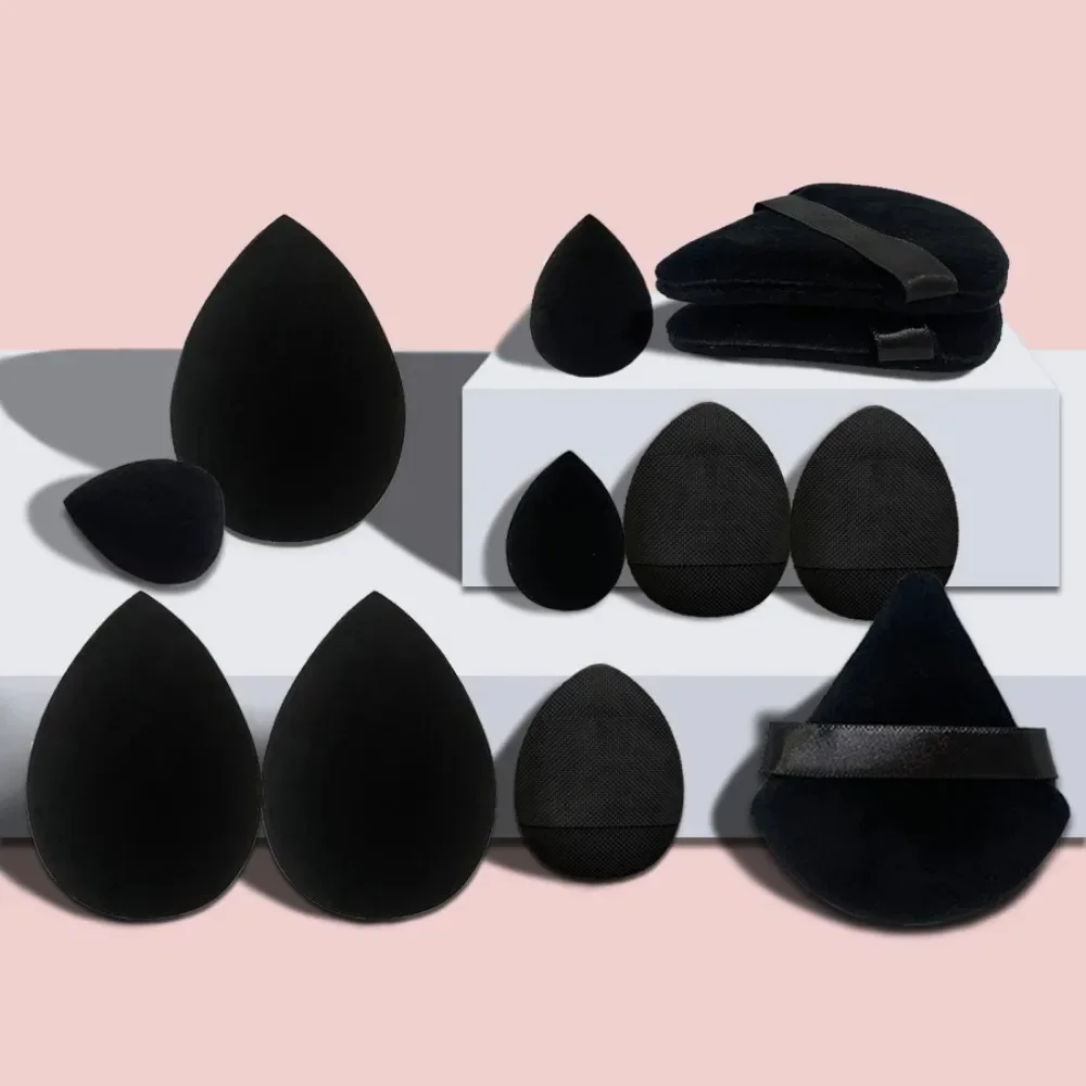 12 Stuks Make-Up Spons Blender Schoonheid Ei Zachte Cosmetische Puff Foundation Sponzen Powder Puff Vrouwen Make-Up Tools Schoonheid Accessoires