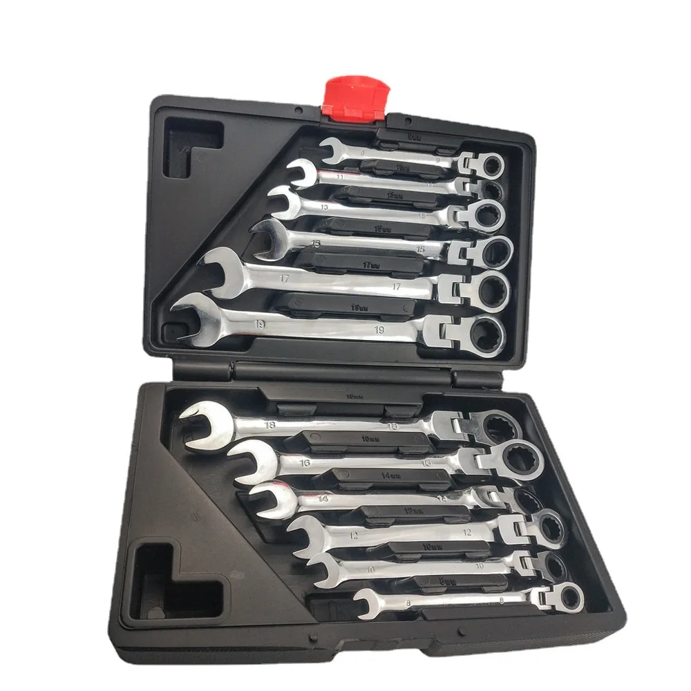 movable-head-fixed-head-ratchet-wrench-machine-repair-12pc-auto-repair-multi-purpose-opening-movable-wrench-set