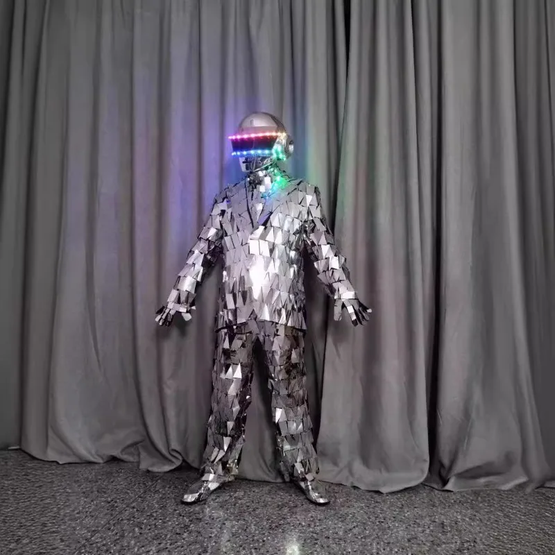 

Clothing Mirror Film Performance Clothing Suit Bar Stilts