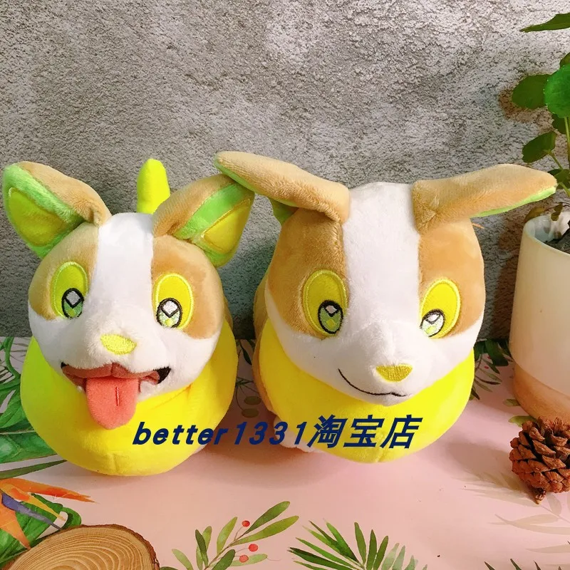 Echte Pokemon Call Wang Corgi Hund Drei Britische Plüsch Spielzeug Kinder Nette Weiche Geschenke Und Geburtstag Weihnachten Geschenke