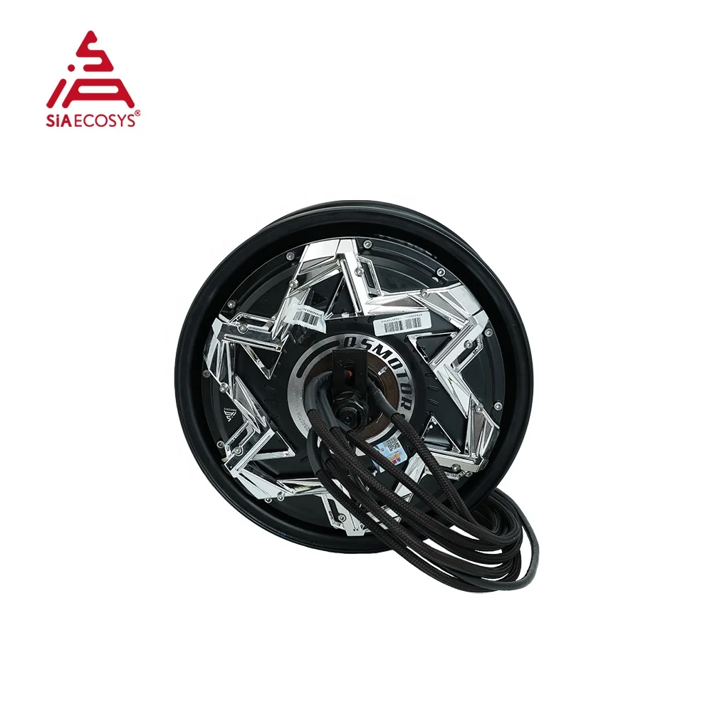 QS Motor 12x3.5 Inch QS260 70H V4 12000W 72V BLDC Permanent Magnet Hub Motor IP67 Waterproof Racing Edition Electric Motorcycles