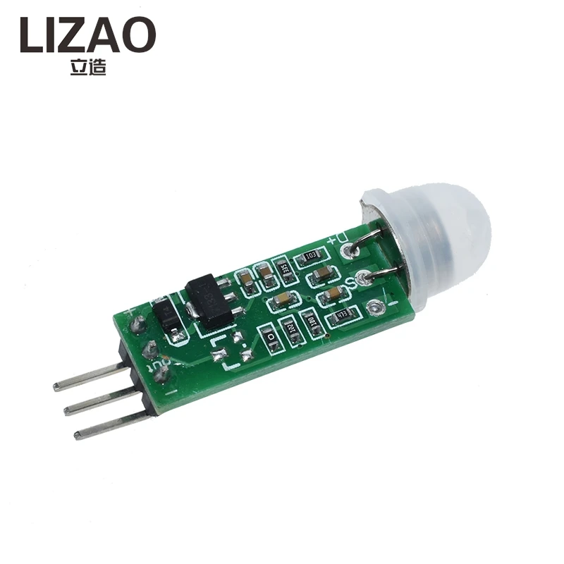 HC-SR505 Mini PIR Motion Sensor Module, Human Body Induction Switch for Arduino Smart Home Projects