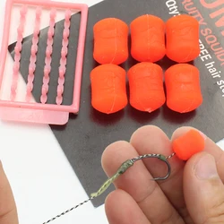 8 pçs acessórios para carpa fshing lento pia halteres isca de pesca isca artificial pop up boilie equipamento de pesca da carpa enfrentar