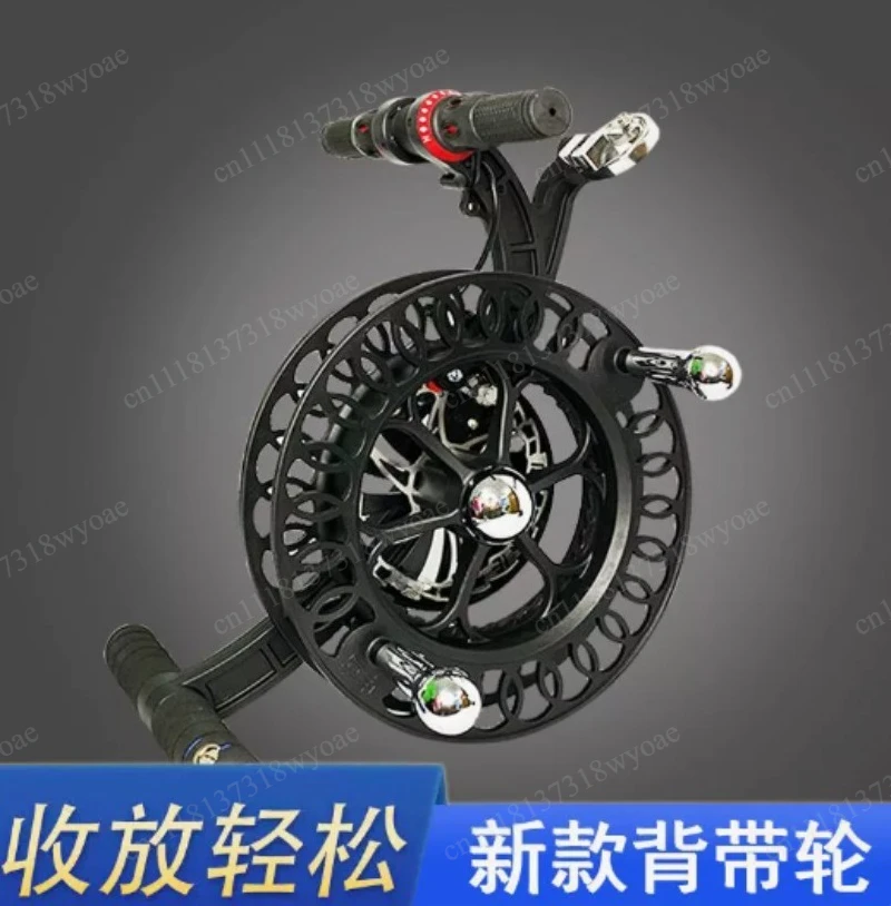 for High Grade Silent Kite Winder Reel Belt Alloy Bearing Anti Reverse Brake Winding Tool