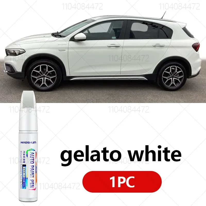 Verf Reparatie Pen Touch Up Scratch Remover DIY Auto Accessoires Zwart Wit Groen Zilver Oranje Blauw Voor FIAT TIPO 2015-2024 356