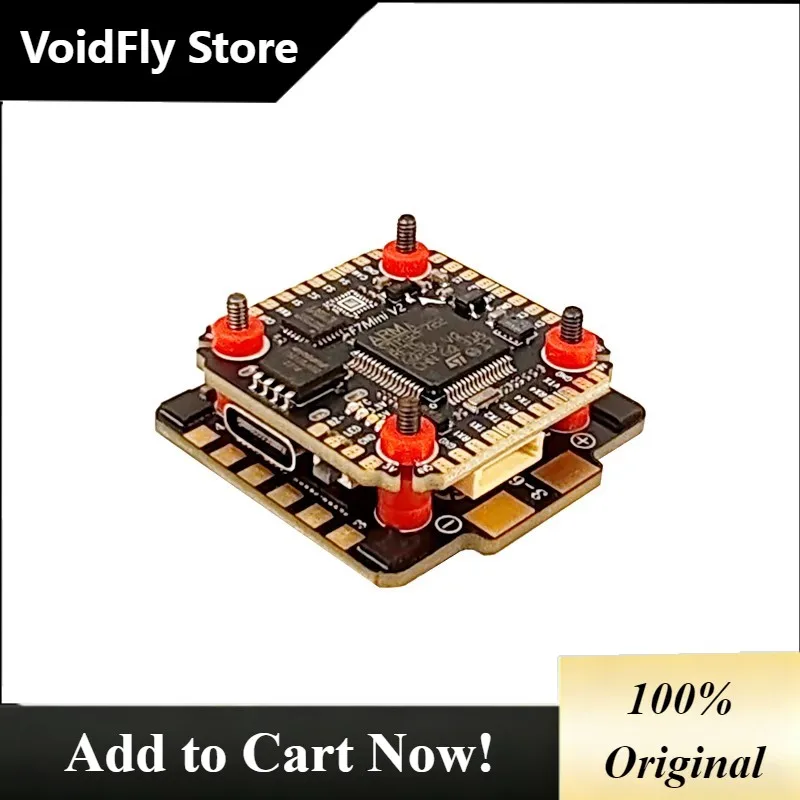 VoidFly Aocoda RC F7mini V2 Mini Flight Control with OSD Barometer 16M Black Box for Crossover Flight Control