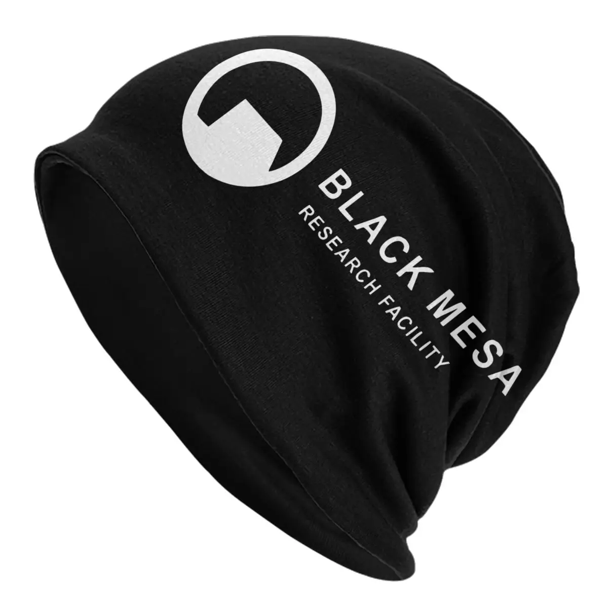 Black Mesa Skullies Beanies Hat Half Life Video Game Vintage Men Women Outdoor Cap Warm Multifunction Bonnet