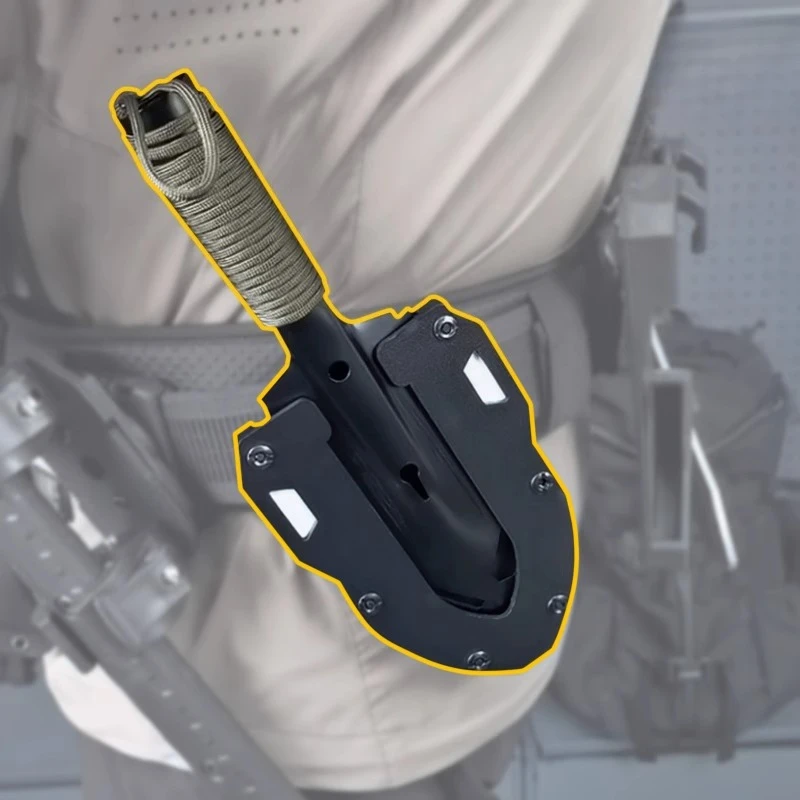 

Outdoor Portable Shovel Camping Shovel Tactics Multifunctional Small Hand Shovel Cover Field Survival Tool