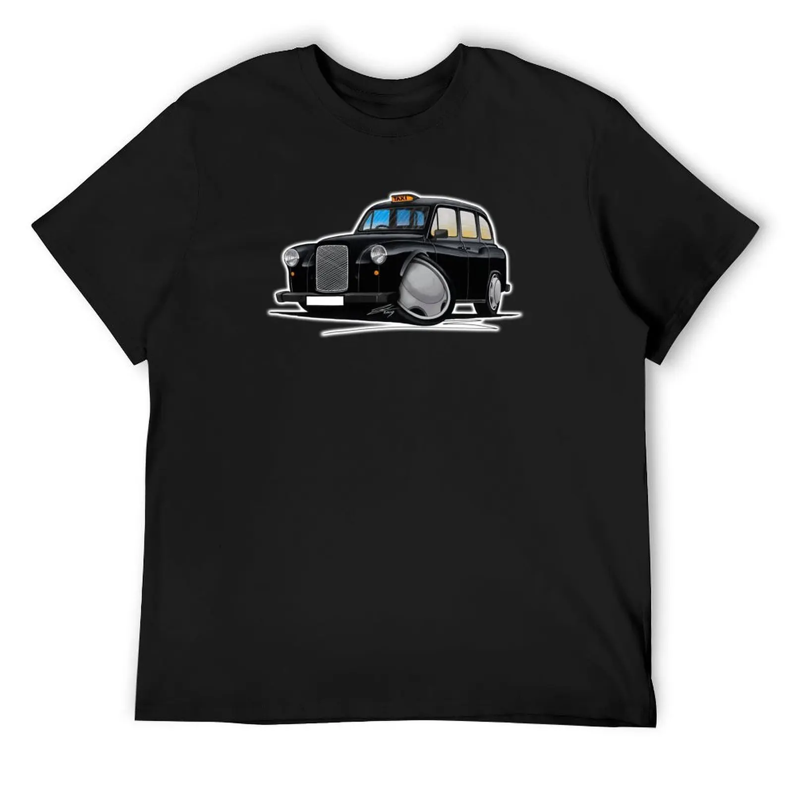 

London Fairway Taxi Black T-Shirt tees anime shirt plus sizes rapper graphic tees mens workout shirts