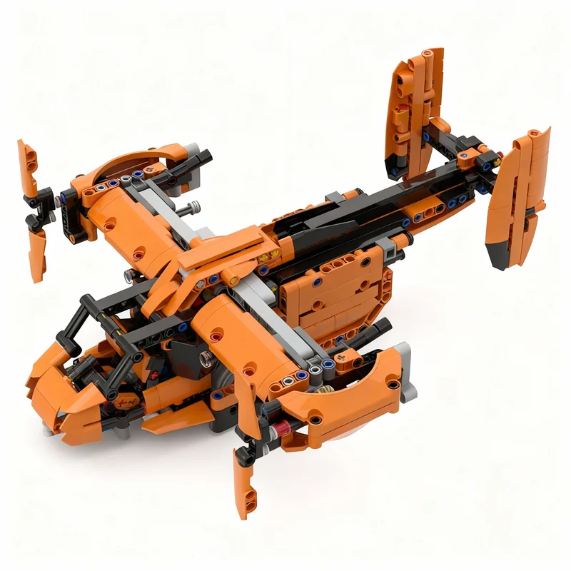 

632pcs MOC Osprey Technical Model Building Blocks Construction Toy Christmas Gifts DIY Creative Idea Education Assemble Birthday