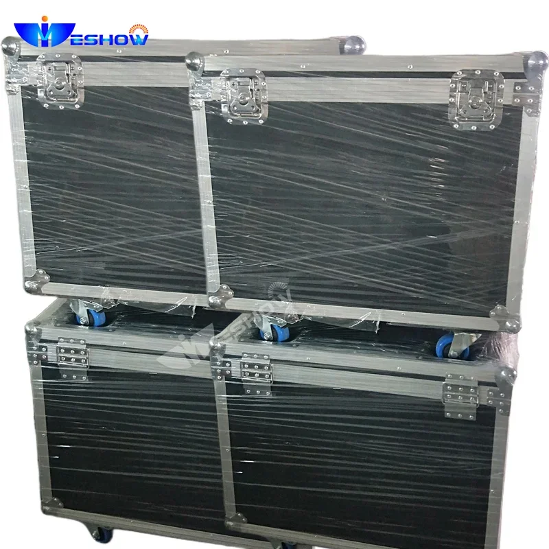 لا فأس T فقط Flightcase Dual Fly Road Case 2 in1 و 1 in 1 لـ Lyre Sharpy Beam 230w 7R ضوء الرأس المتحرك ضوء المرحلة يطير