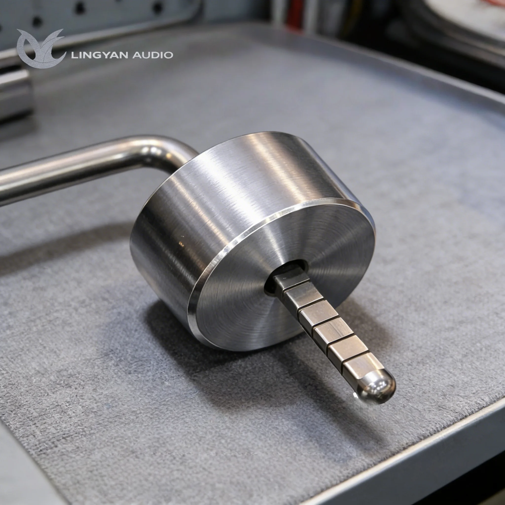 Stainless Steel 20g Auxiliary Counterweight, Precision Machined Spring Screw For SME 3009/3010/3012 Tonearms