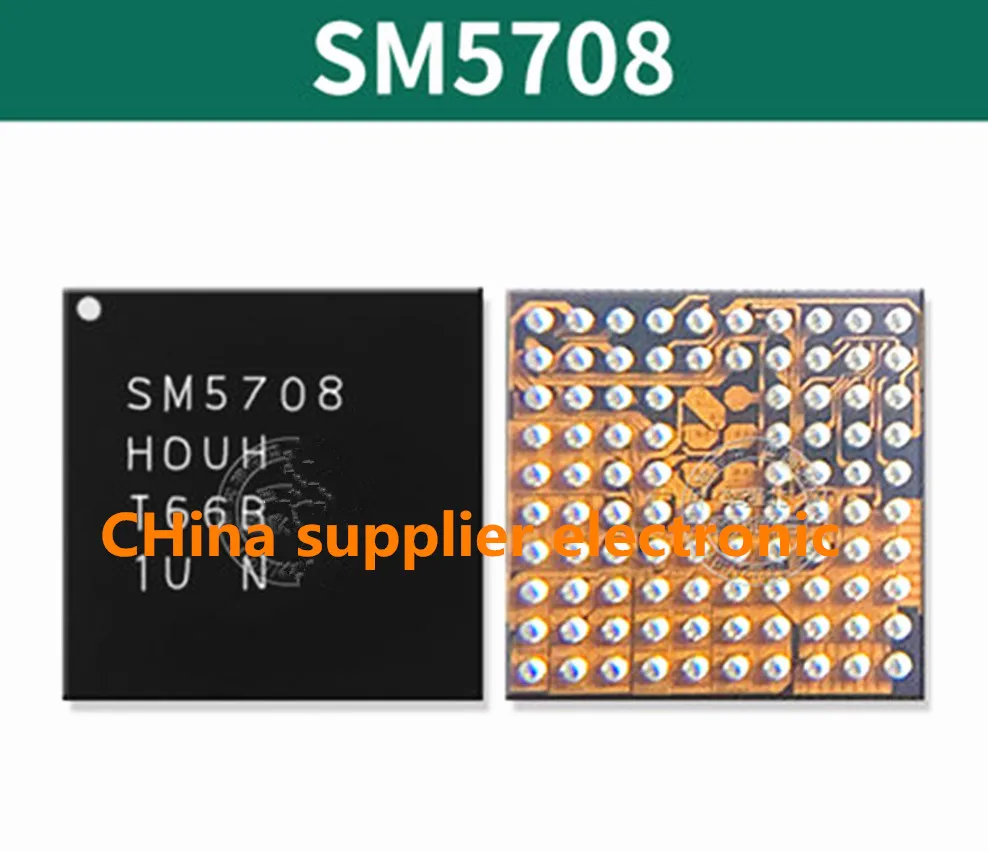 Chip de carga USB SM5708 para Samsung A6 + SM 5708, cargador IC A605G, 5-30 Uds.