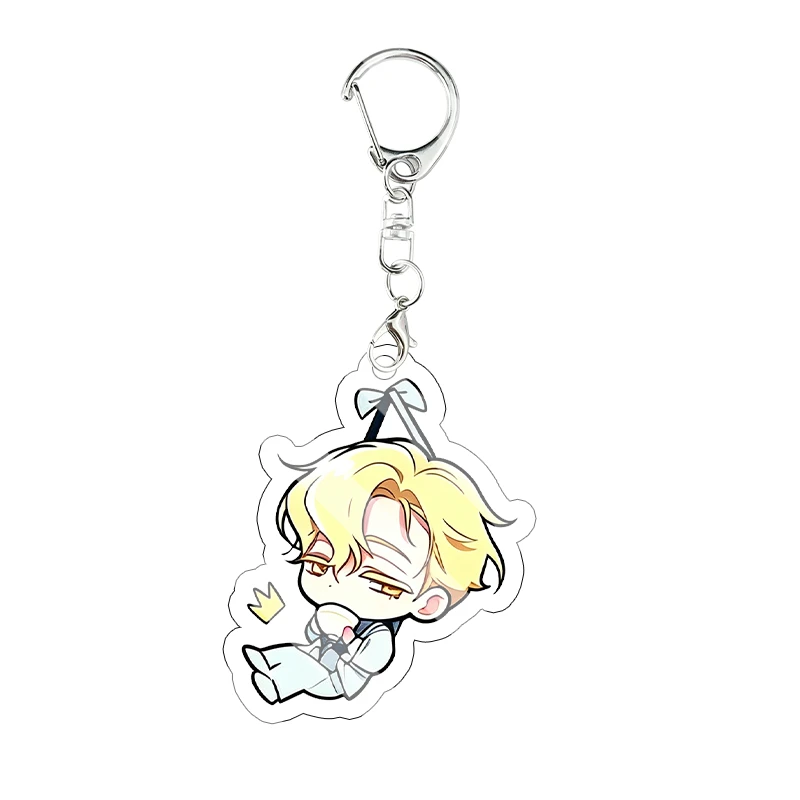 Creativity Alien Stage Acrylic Keychain Till Sua Mizi Ivan Kawaii Hanging Ornaments Cp Couple Set Backpack Pendant Birthday Gift view 2