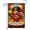Chef Turkey Garden Flag 12x18 Double Sided Funny Thanksgiving Gift jjp