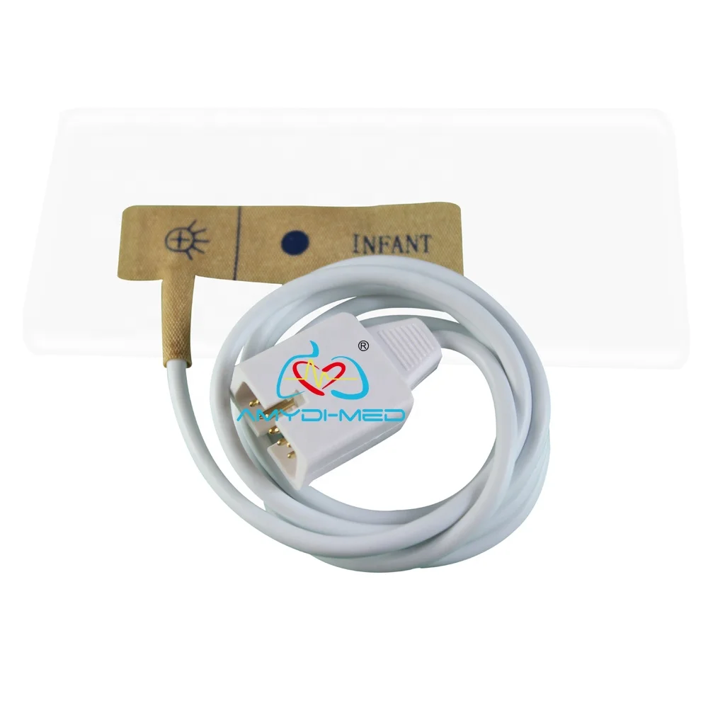 

Amydi-med Medical Cables Healthcare Supply Compatible For DATASCOPE DATEX OHMEDA DB9 9Pin Infant Disposable SpO2 Sensor Probe