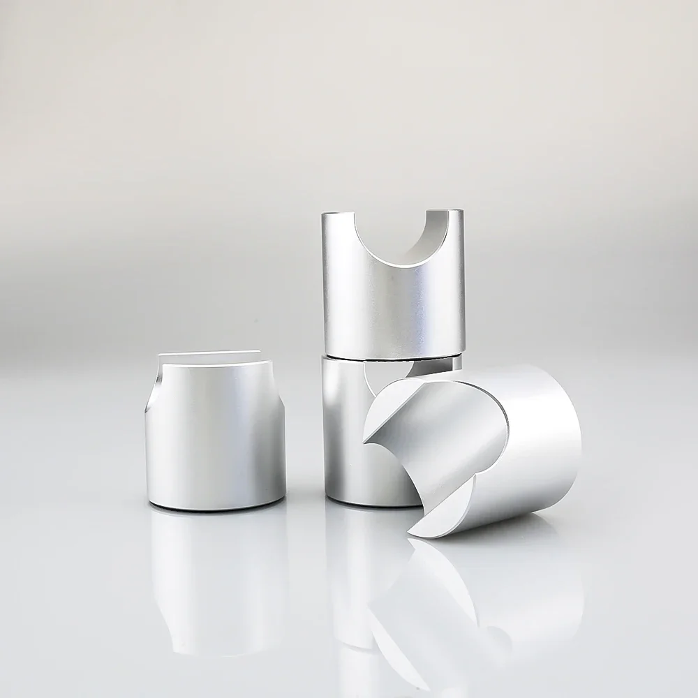 HiFi Audio อลูมิเนียมอัลลอยด์ลวดวงเล็บสายสนับสนุนขาตั้งผู้ถือ trestle Anti-shock โช้คอัพเท้า Pad ฟุตแผ่น