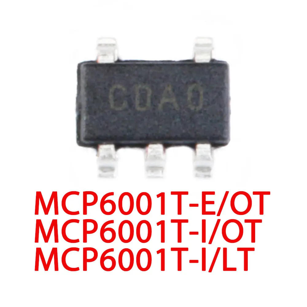 10PCS MCP6001T-E/OT MCP6001T-I/OT MCP6001T-I/LT MCP6001T MCP6001 SOT23-5 SC70-5