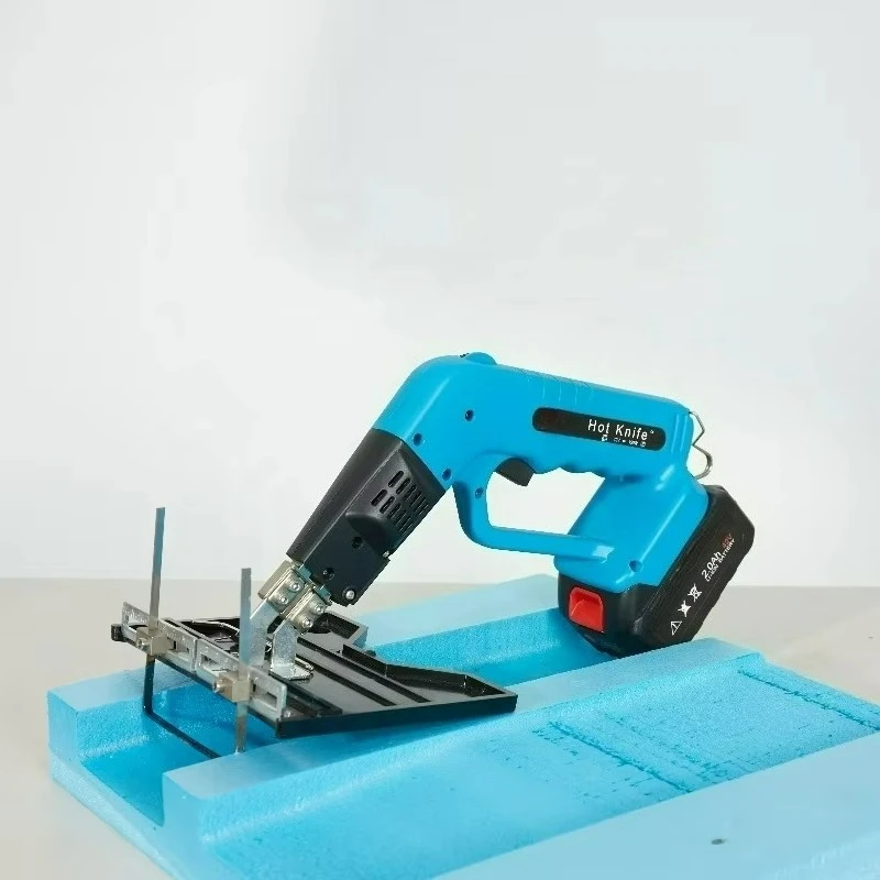 

Аккумуляторный режущий инструмент 150 Вт с воздушным охлаждением для пенопласта, EPE, EPS, XPS, KT-плит, горячий нож