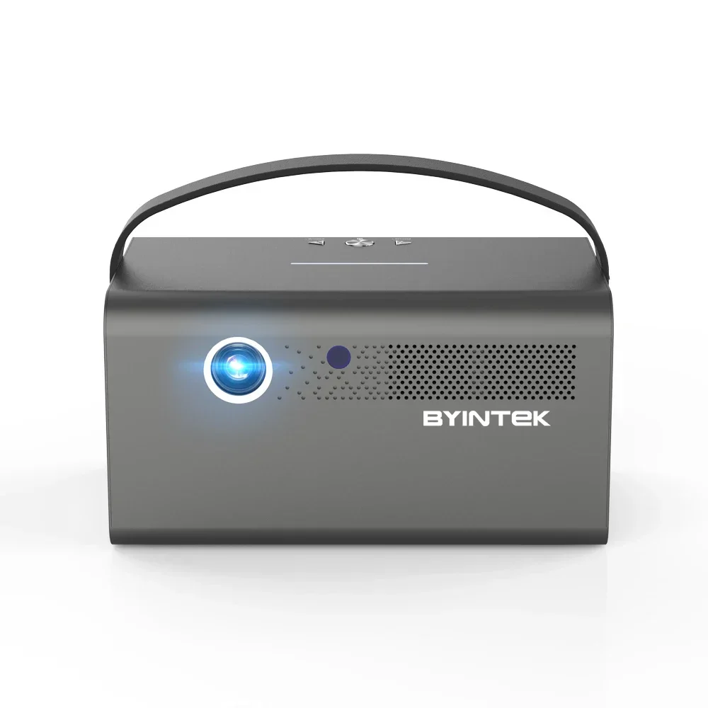 Quality Byintek R17 Pro 750ANSI Lumens Home Theatre Projector 3D Mini Portable Projector 4K Video Digital Projector For Resale