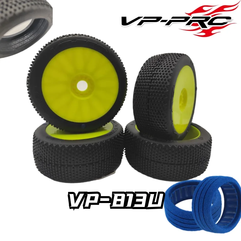 High Quality 1/8 RC Buggy Tire VP PRO 813U Gripz Evo M2 Medium Soft 17mm Nut Racing Tire Sponge High Grip ARRMA Xray Hsp Kyosho