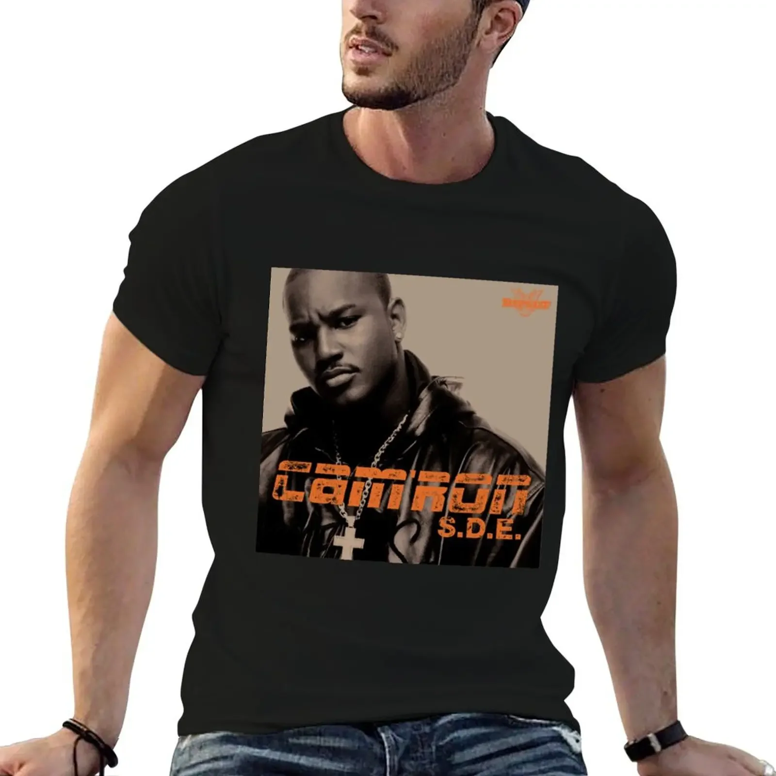 Camron CAMsde T-Shirt summer tops Short sleeve tee man t shirt sweat shirts, men