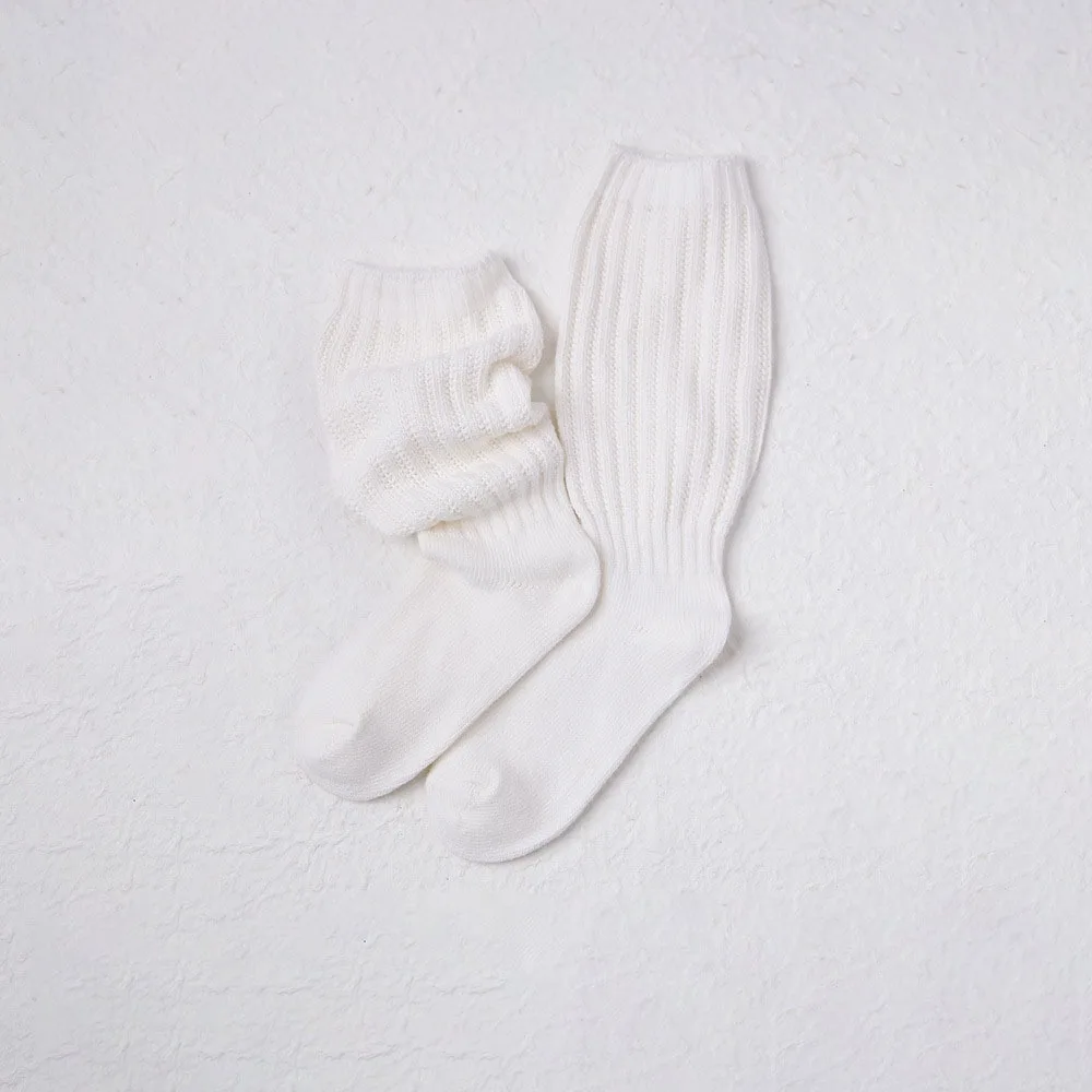 Casual Y2k Style Socks Cotton Harajuku Leg Warmers Warm Pile Sock Autumn and Winter