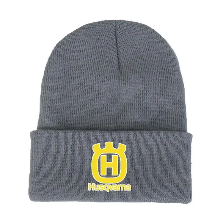 

Fashion Husqvarna Knitted Hat Men Women Leisure Cap Autumn Winter Warm Knitted Hat For Husqvarna 701 SUPERMOTO ENDURO Norden 901