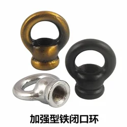 Reinforced Pendant Metal Bearing Ring Hook Iron Tail Hook M10 Inner Tooth Lamp Equipment Diy Accessories