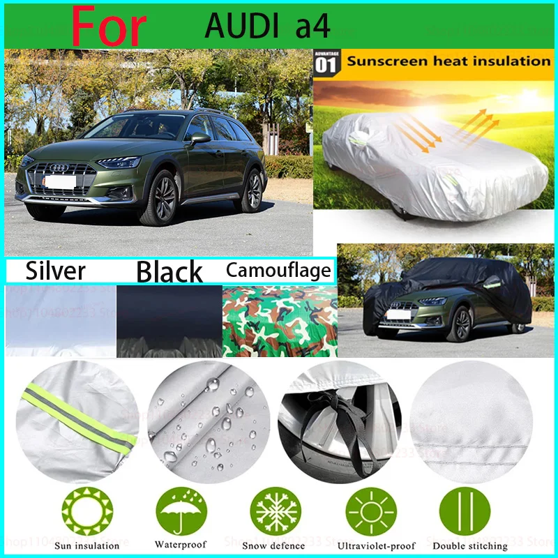 

Universal Full Car Covers Outdoor Sun Rain Snow Protection UV Car Umbrella for Audi A4