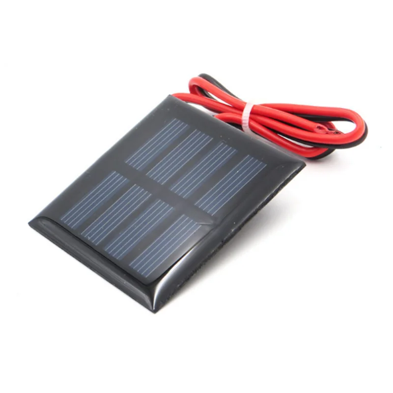 1PC 1V 1,5V 2V 2,5V 3V 3,5V Mono/Poly Solar Panel 50mA 80mA 100mA 130mA 150mA 300mA Mini Runde/Quadratische DIY Solar Ladegerät