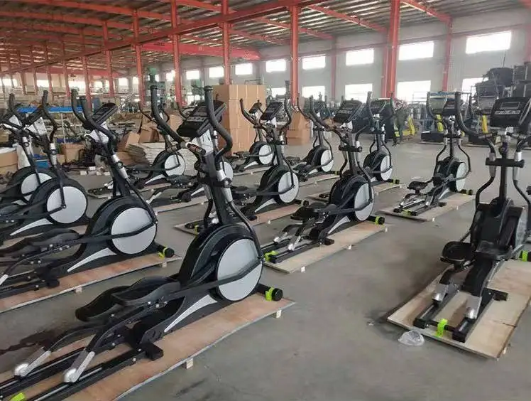 الجملة اللياقة البدنية نادي معدات الصالة الرياضية القلب التجاري عبر ممارسة المغناطيسي دليل المنحدر آلة المدربين بيضاوي الشكل
