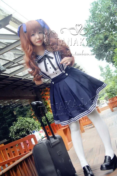 Japanese Girl Sweet Lolita Dress School Girl Uniform Costume Anime Cosplay Halloween Costumes For Women JK Uniform Adult