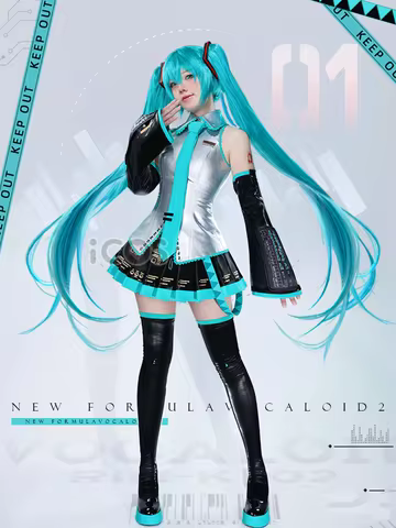 (in stock}Irelia H Mi formula miku Cosplay Costume for women uniform skirt anime high quality version