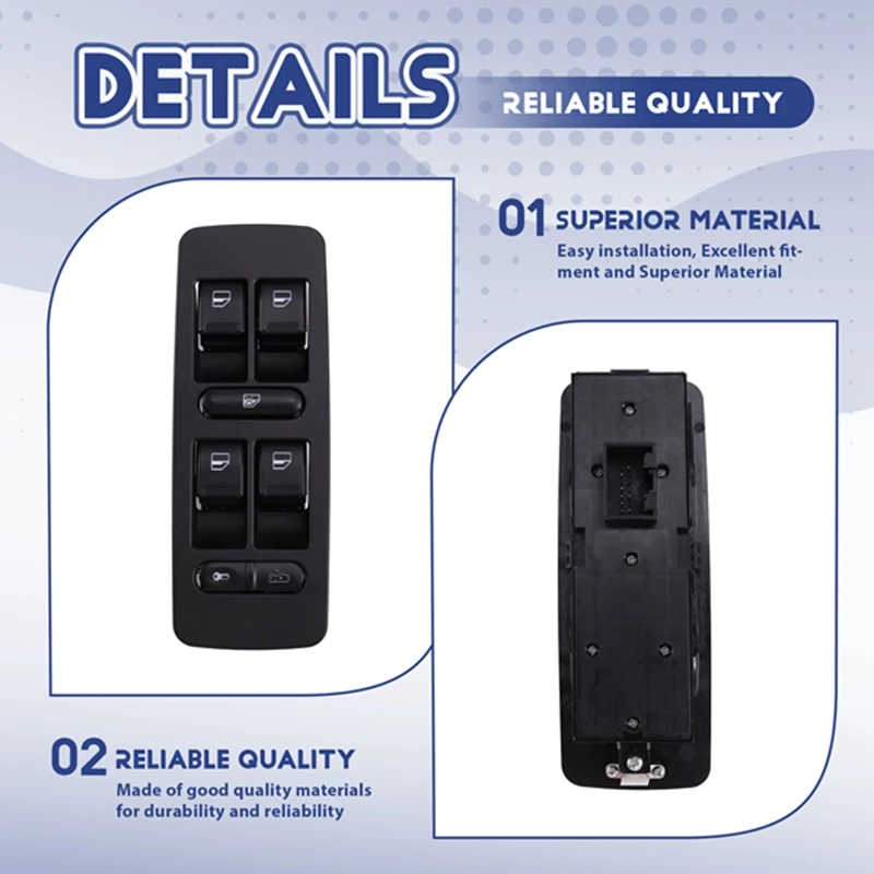 Mega SaleFor Foton Tunland Pickup Car Window Main Control Switch Window Lifter Switch Button Car Accessories